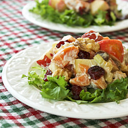 Sweet Potato Waldorf Salad