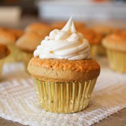 Mini Pumpkin Spice Cupcakes