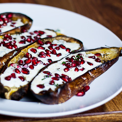 Eggplants Buttermilk & Grenadine