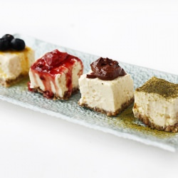No Bake Ricotta Cheesecake Bites