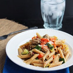 Pasta Primavera with Sausage