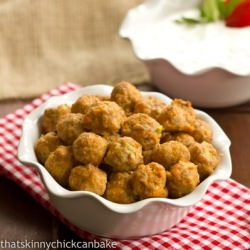 Buffalo Chicken Meatballs
