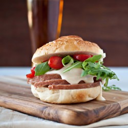 Ham Beer Cheese Sandwich