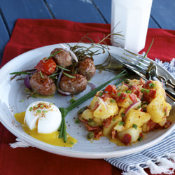 Rosemary Sausage Skewers