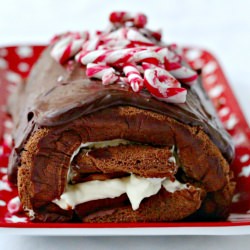 Chocolate Peppermint Roll