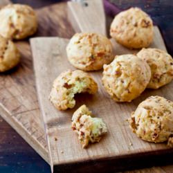 Prosciutto Parmesan Puffs