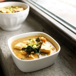 Curry Coconut Tofu Soup