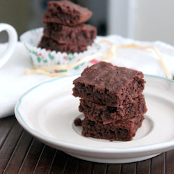 Brownies with Rice Krispies