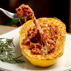 Spaghetti Squash Boats