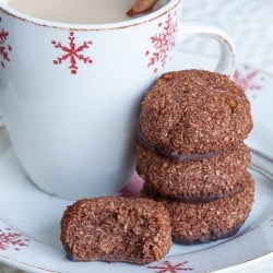 Peppermint Chocolate Macaroons