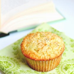 Kiwi, Coconut and Lime Muffins