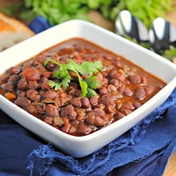 Crock Pot Vegan Black Bean Soup
