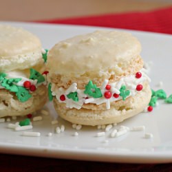 Peppermint Macarons