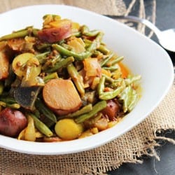 Green Bean and Potato Curry