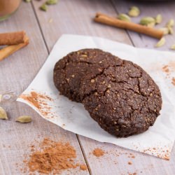 Spiced Carob Cookies