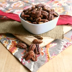 Spicy Sweet Pecans