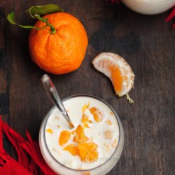 Orange and Milk Pudding