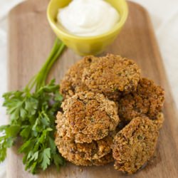 Pearl Barley & Roasted Almond Patties