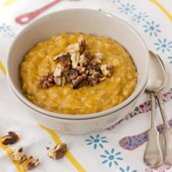 Vegan Spicy Pumpkin Oatmeal