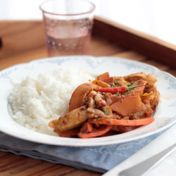 Chicken Curry with Pumpkin