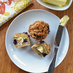 Blueberry Oatmeal Muffins