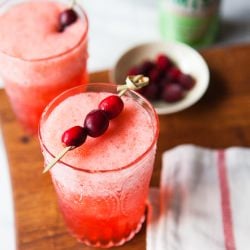 Cranberry Pear Rum Cooler