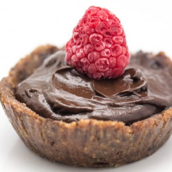 Petite Chocolate Avocado Tarts