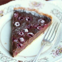 Chocolate Raspberry Tart