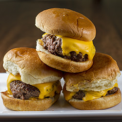 Juicy Mini Burgers w/ Special Sauce