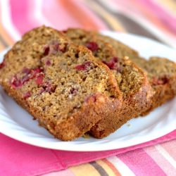 Banana Cranberry Breakfast Bread