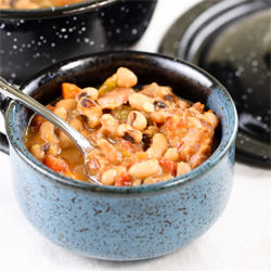 Jalapeño Spiced Black-Eyed Peas