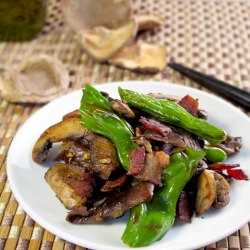 Japanese Peppers & Mushrooms