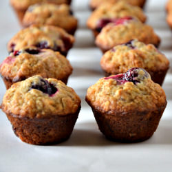 Cranberry Banana Muffins