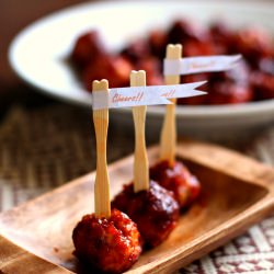 Turkey Barbecue Meatballs