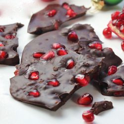 Pomegranate Chocolate Bark