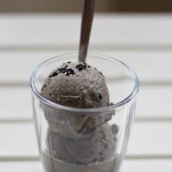 Black Sesame Ice Cream