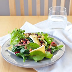 Cherry and Camembert Salad
