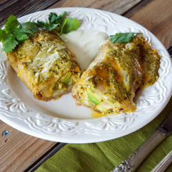 Chicken and Avocado Enchiladas