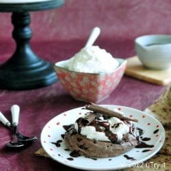 Triple Chocolate Pavlova