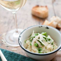 Sweet Pea Risotto