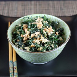 Kale-Tofu salad