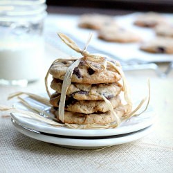 Almond Butter Chocolate Chip Cookie
