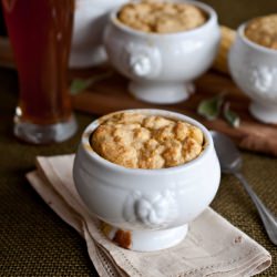Beer Cornbread Chicken Pot Pie