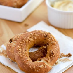 Sourdough Cheesecake Bagels