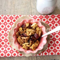 Pumpkin Almond Cranberry Granola