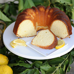 Lemon Cream Cheese Pound Cake