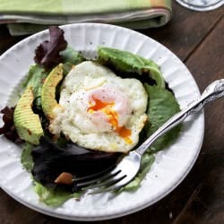 Fresh Fried-Egg Salad
