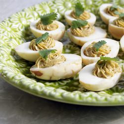 Deviled Tea Eggs