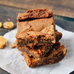 Peanut Brittle Blondies