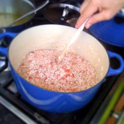 Strawberry Risotto